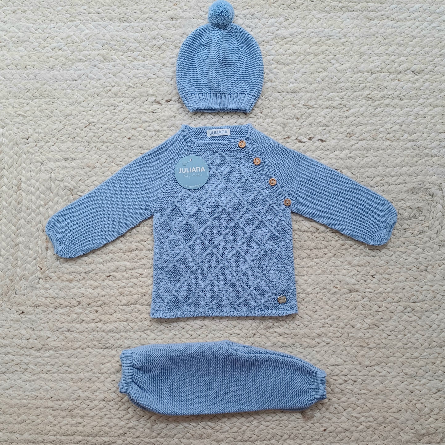 JULIANA - Completo 2pz con cappello maglia