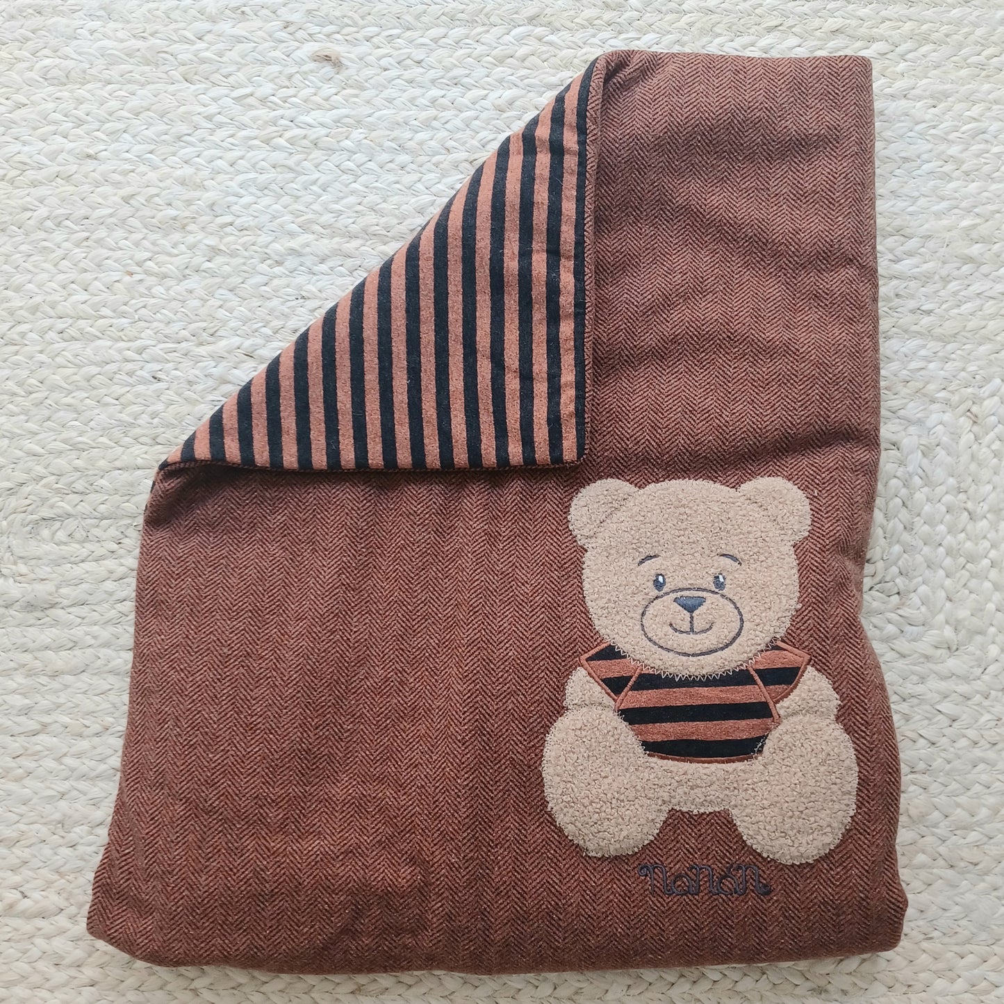 NaNaN - Coperta in spigato orso