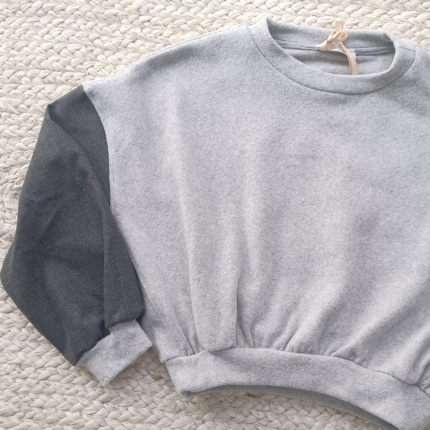 MEILISA BAI - Felpa manica fantasia caldo cotone