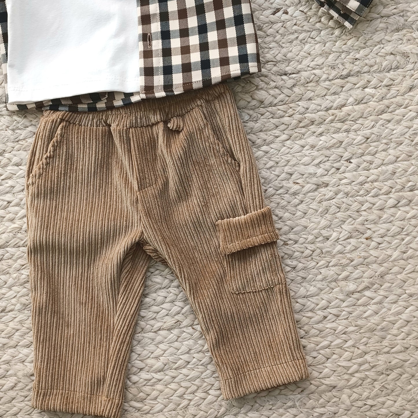 Jacques & Monique - Completo camicia, t-shirt e pantalone