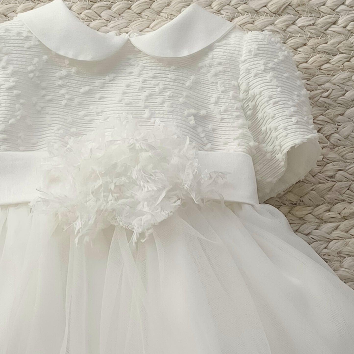 Teto e Tatta - Vestito battesimo tulle