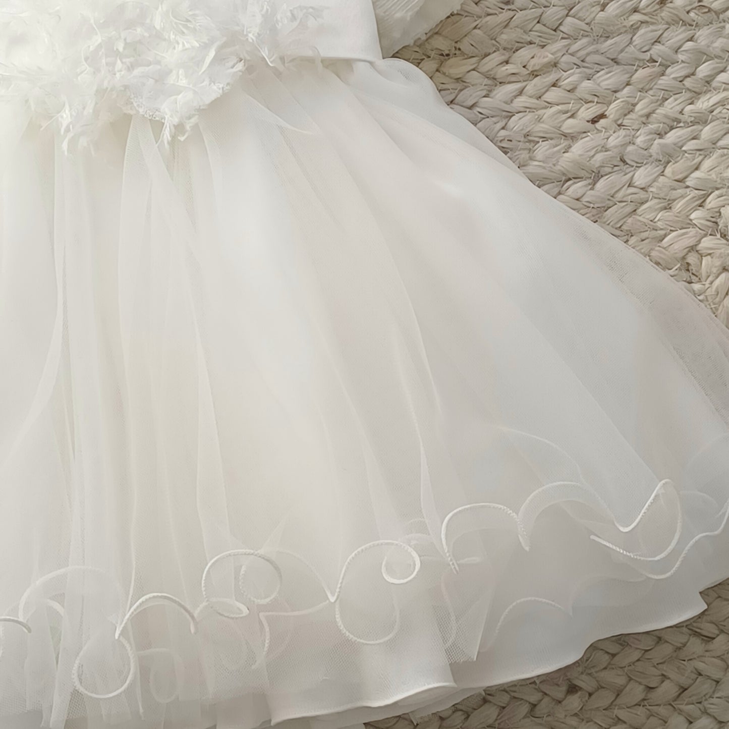 Teto e Tatta - Vestito battesimo tulle