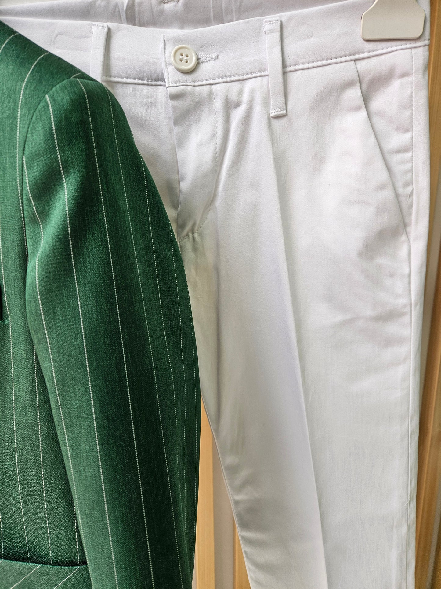 NEVER TOO - Completo giacca doppiopetto camicia papillon pantalone