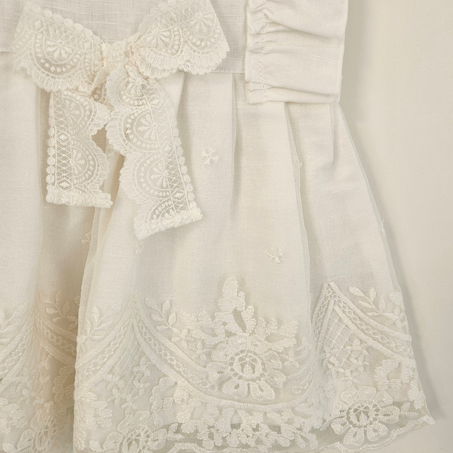 JULIANA - Vestito pizzo parte inferiore