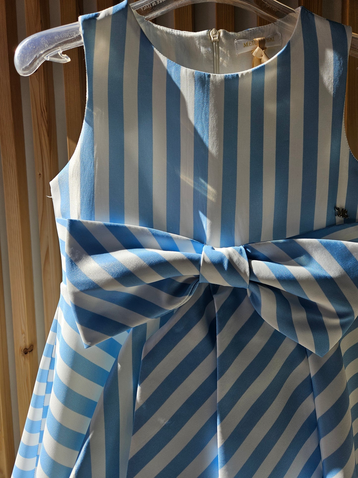 MEILISA BAI - Abito cerimonia rigato