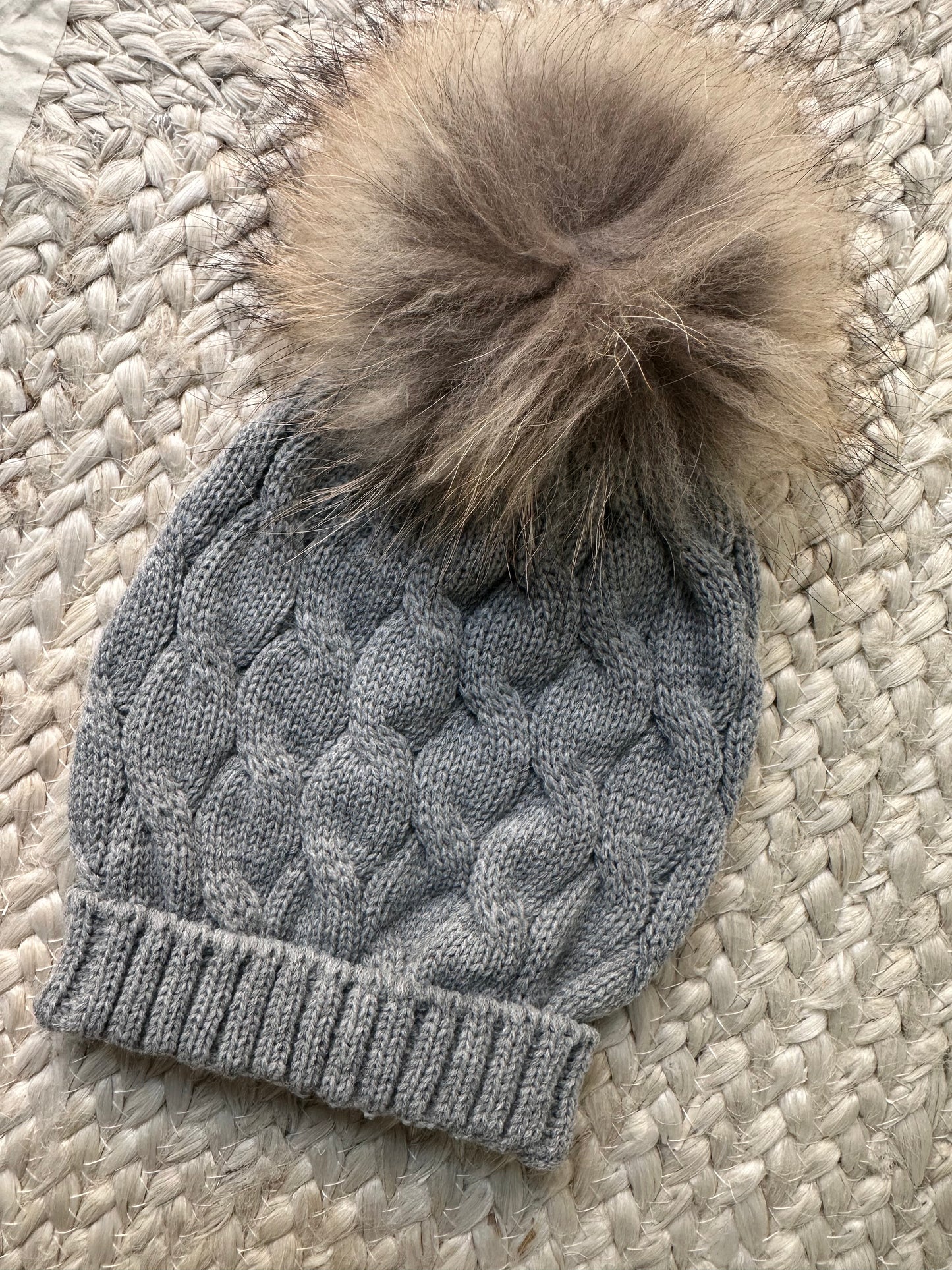 JULIANA - Set cappello e sciarpa pon pon