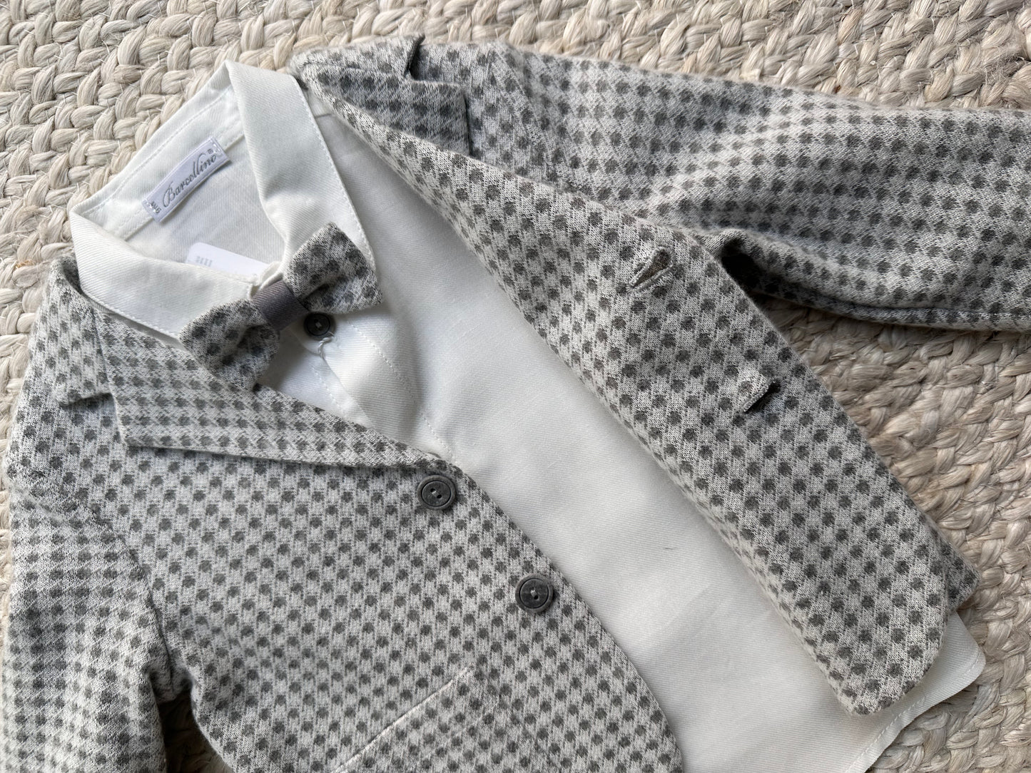 Barcellino - Completo giacca, camicia pantalone e pappion