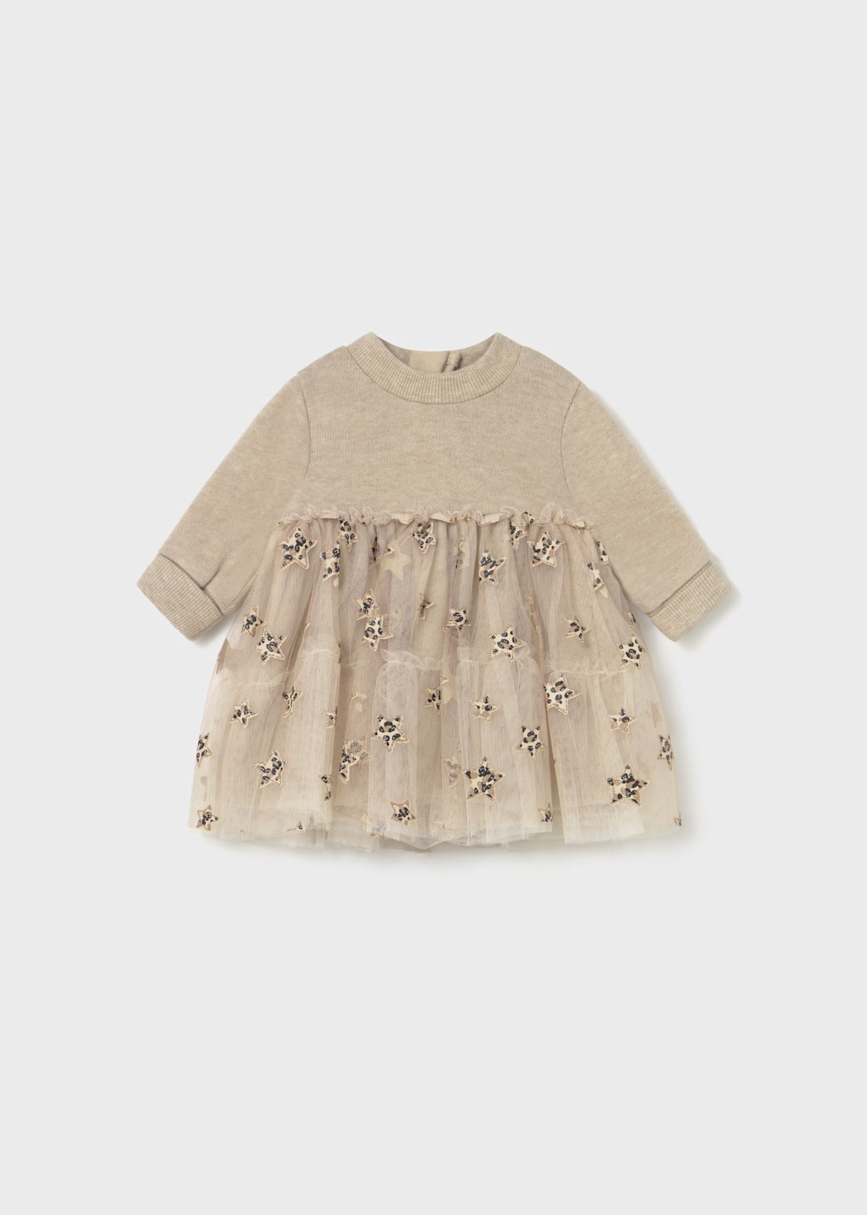 Mayoral - Vestito felpa tulle