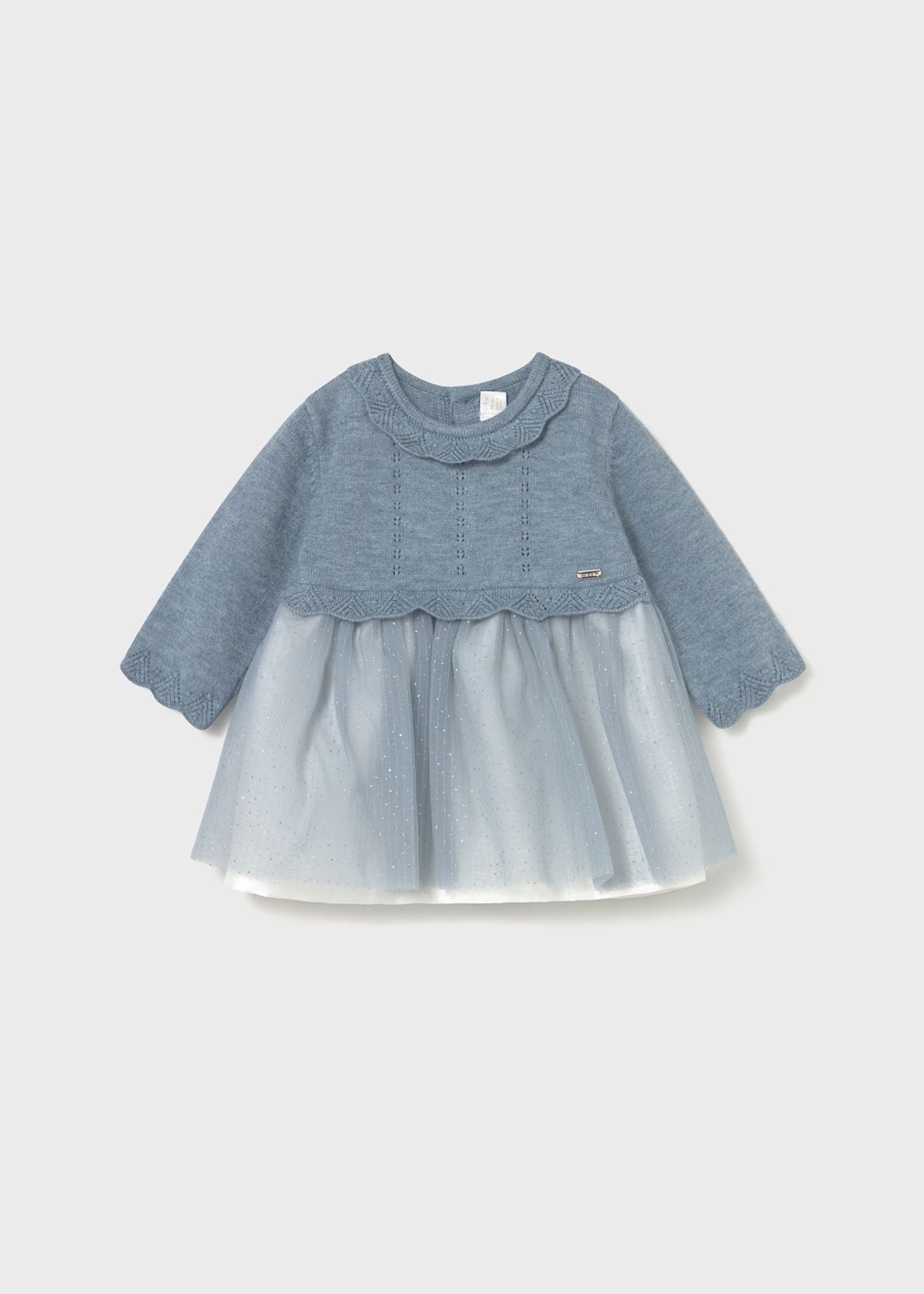 Mayoral - Vestito in maglia e tulle