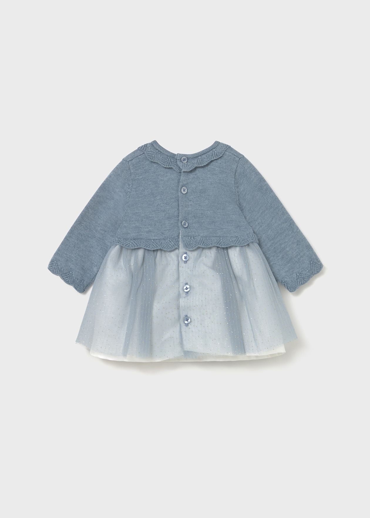 Mayoral - Vestito in maglia e tulle