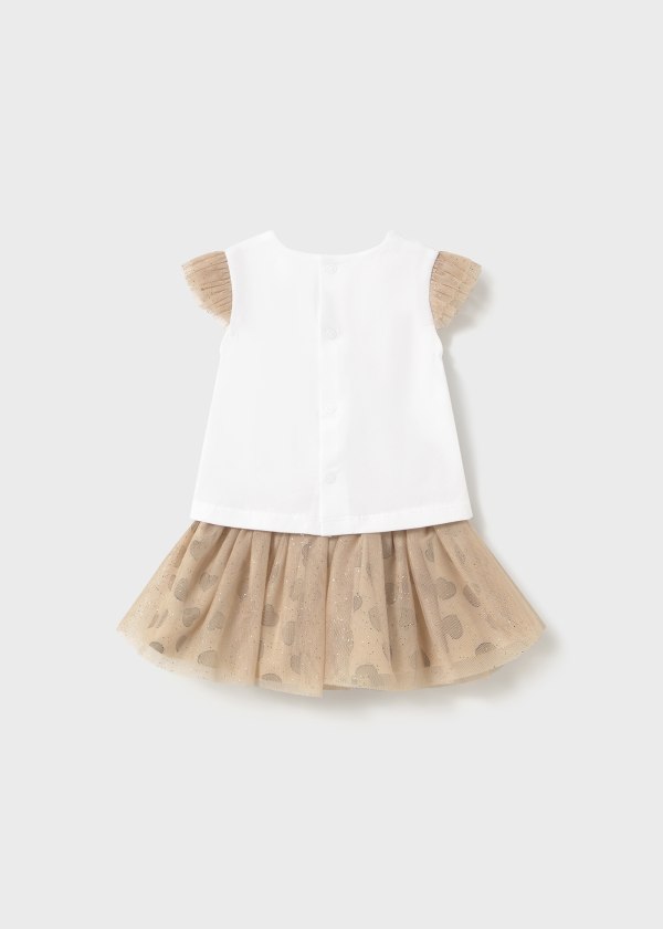 mayoral - Completo t-shirt con gonna tulle