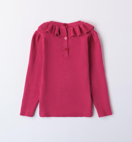i DO - Maglia con rouge collo