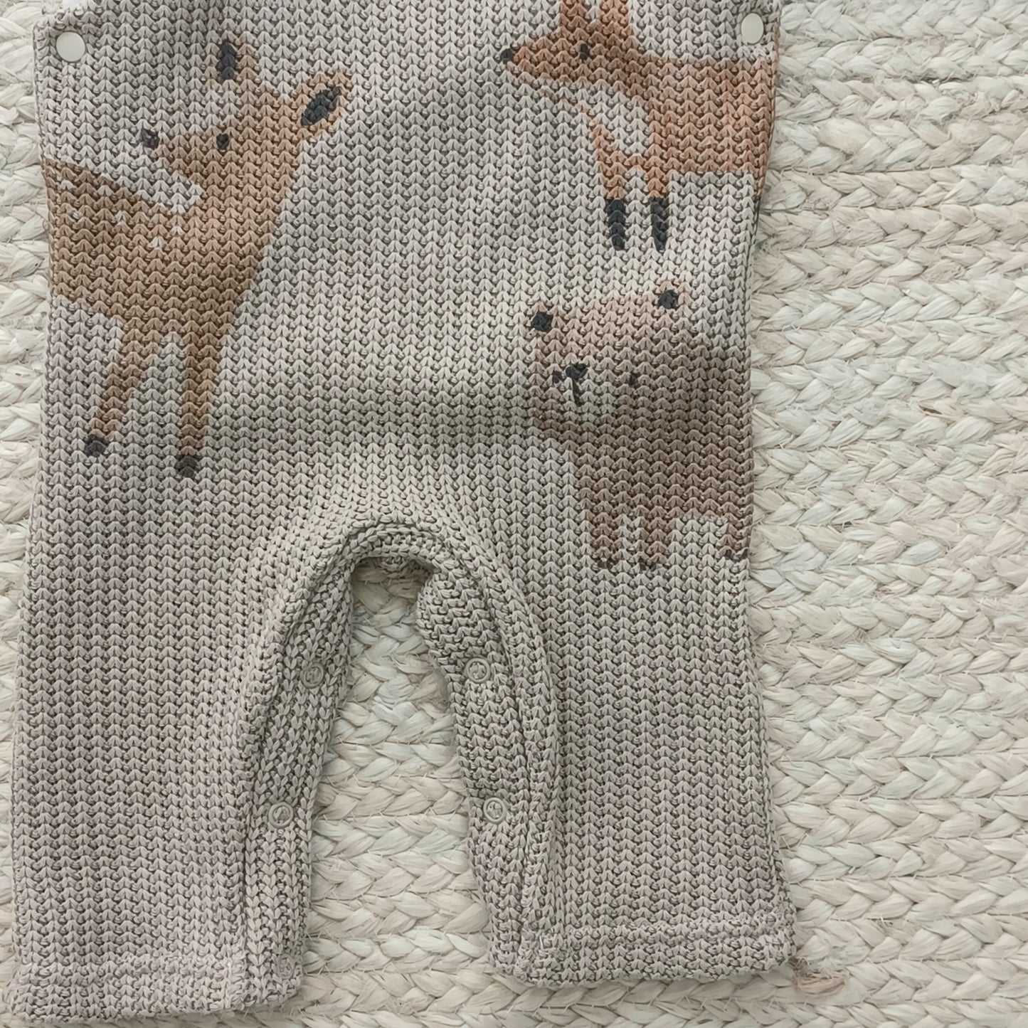 FS Baby - Salopette con t-shirt volpe