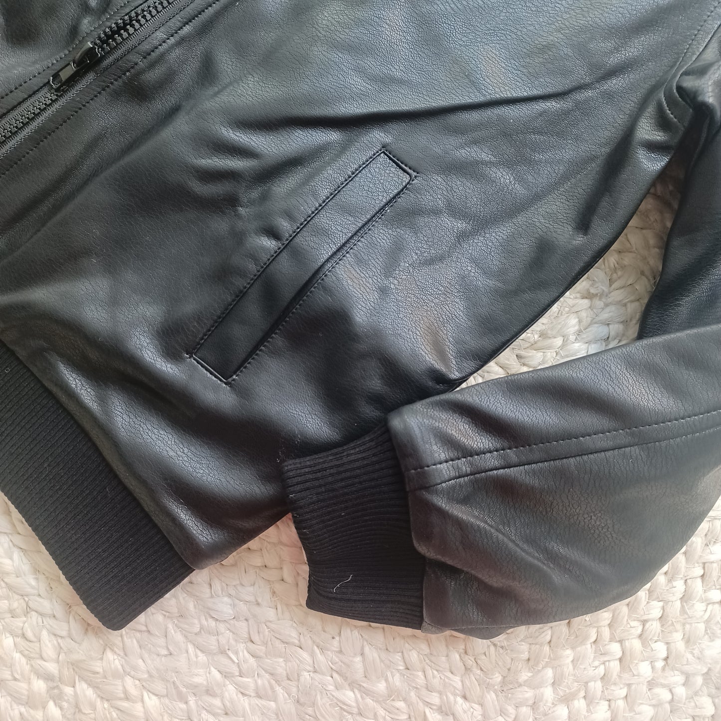 NEVER TOO - Giubbino ecopelle