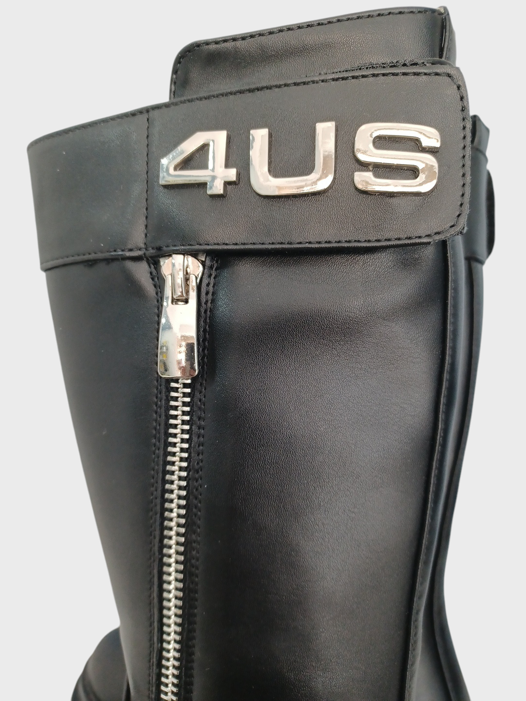 PACIOTTI 4US - Stivale alto cerniera logo