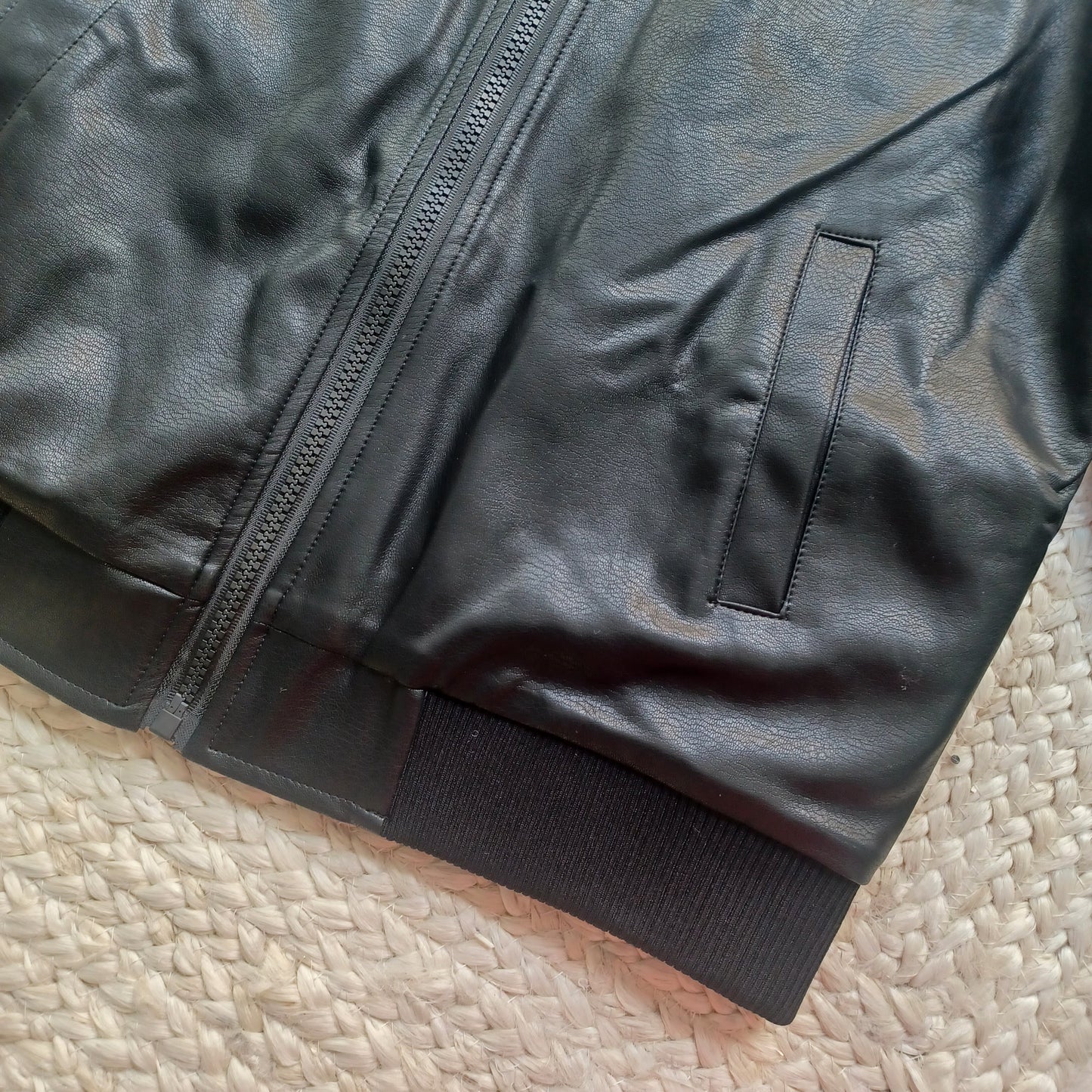 NEVER TOO - Giubbino ecopelle