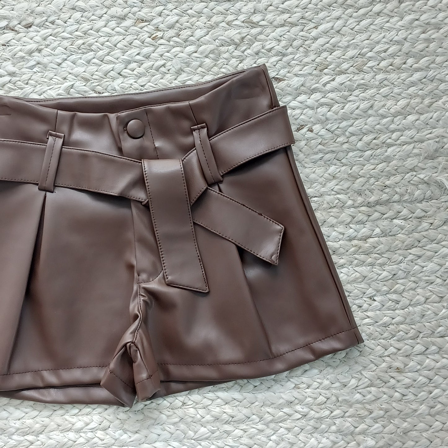 ENERGIERS - Shorts pelle