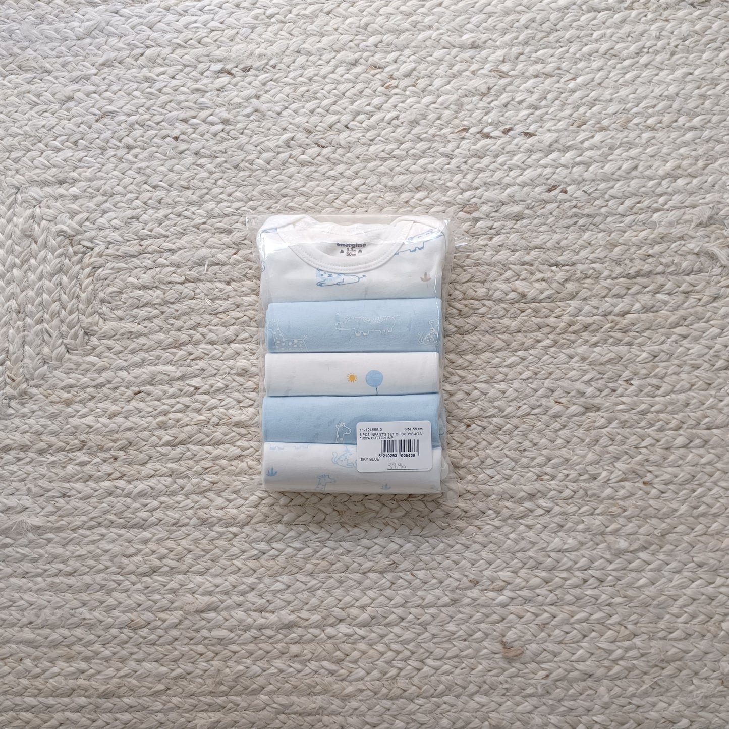 ENERGIERS - Body mezza manica, 5 pezzi