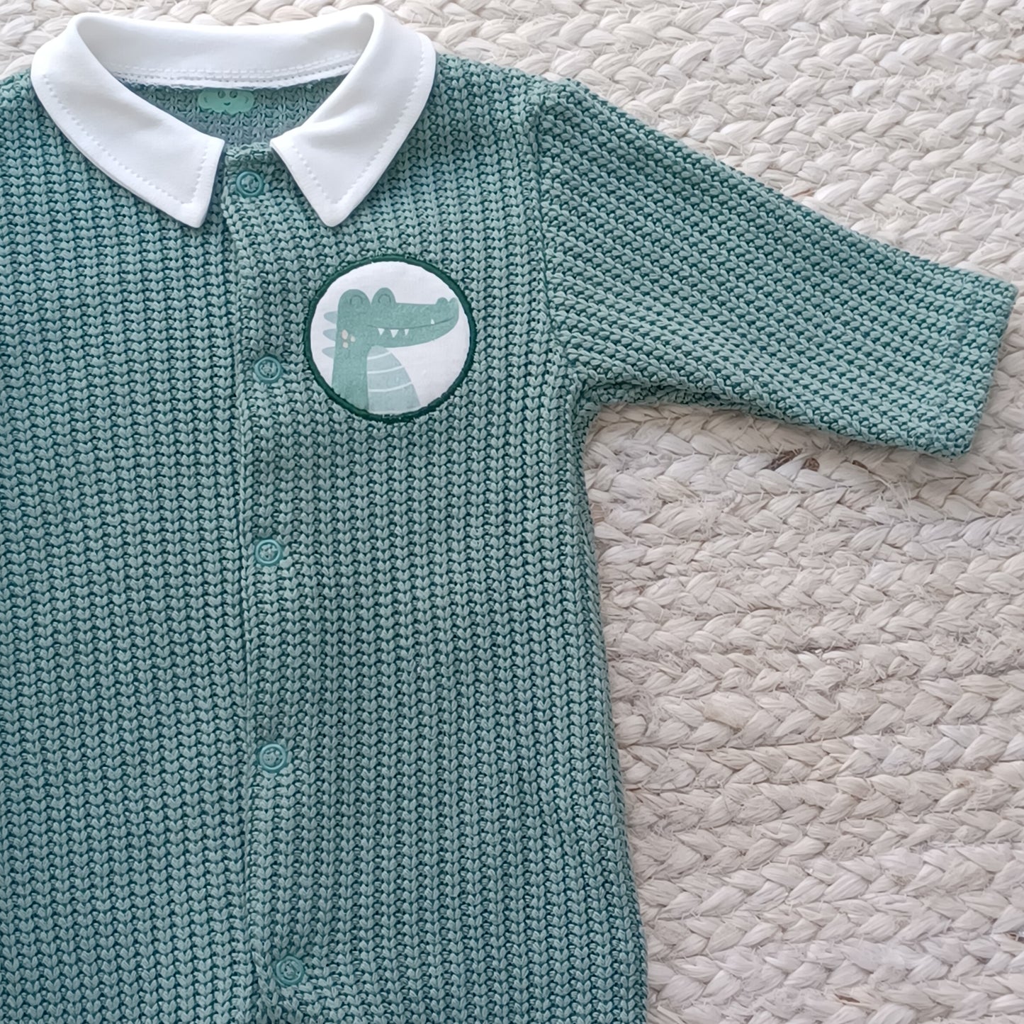 FS Baby - Tutina in maglia con colletto