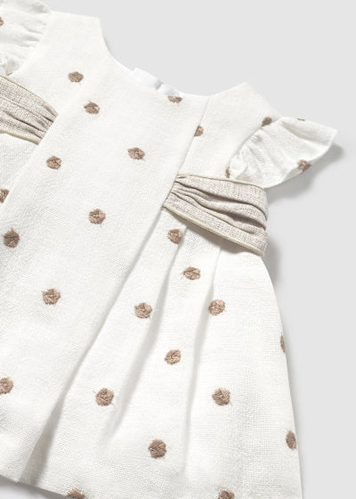 mayoral - Vestito mistolino a pois