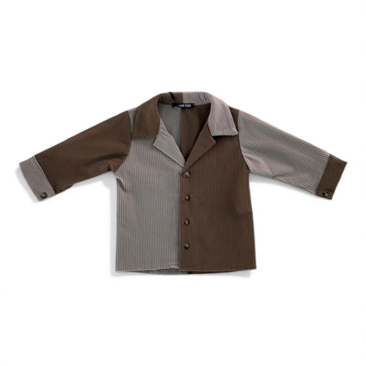 NEVER TOO - Camicia velluto