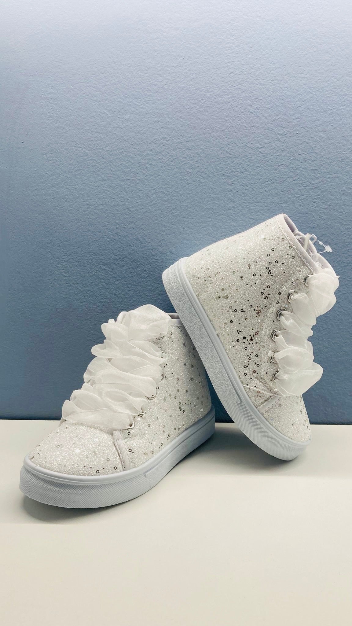 Melania - Sneakers alta pailettes