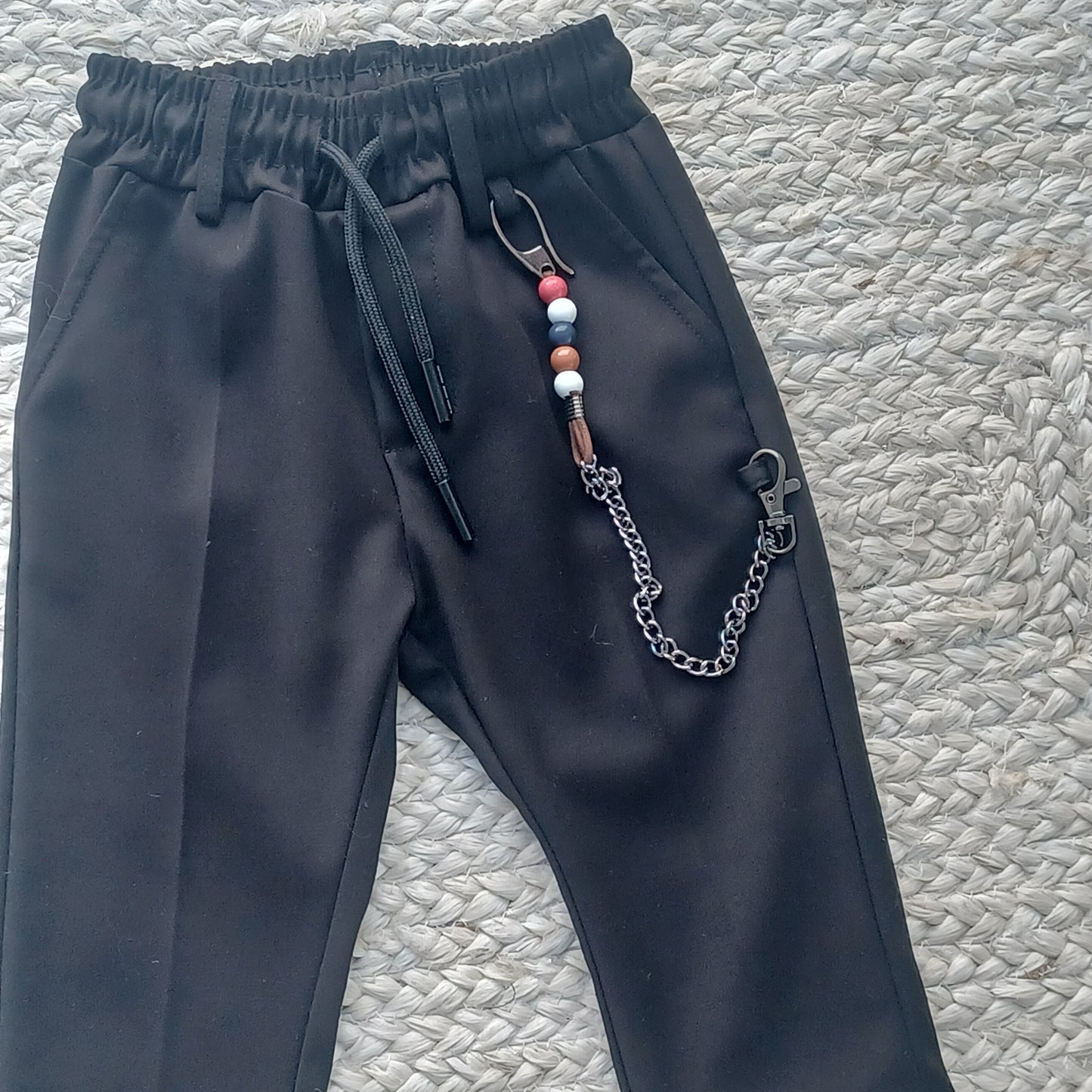 NEVER TOO - Pantalaccio con catena