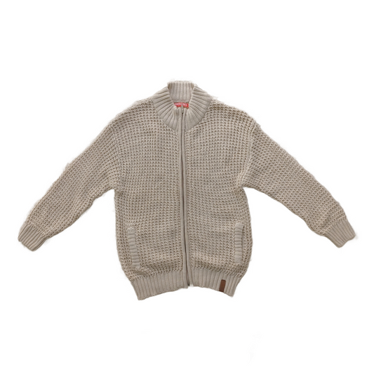 ENERGIERS - Cardigan con zip in maglia