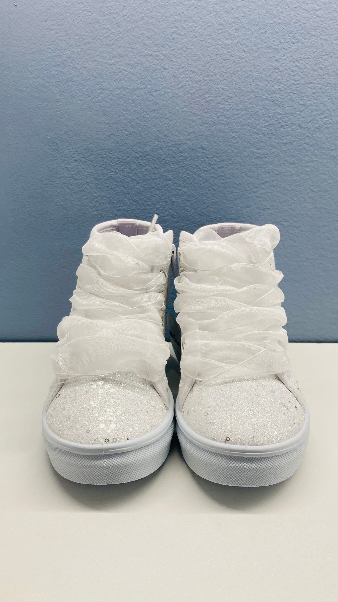 Melania - Sneakers alta pailettes