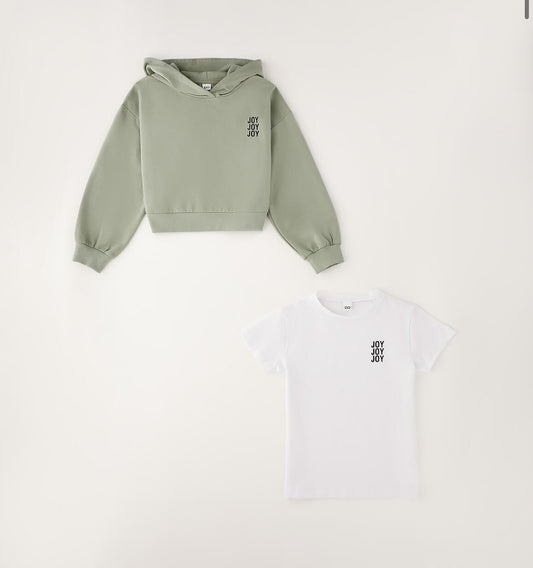 i Do - Set felpa e t-shirt