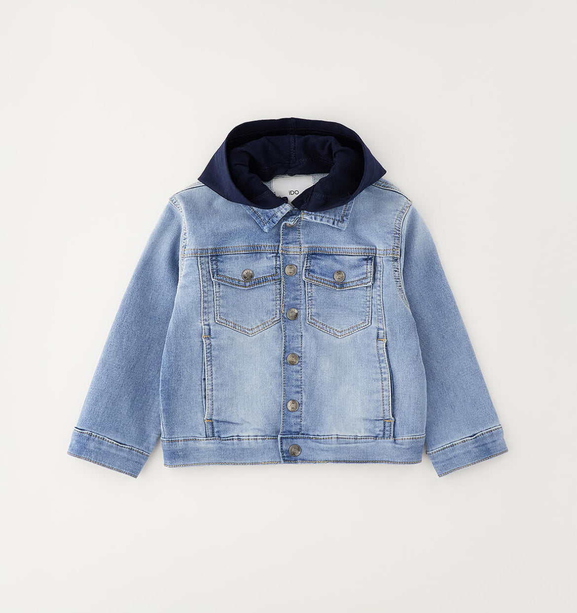 i Do - Giubbino jeans con cappuccio