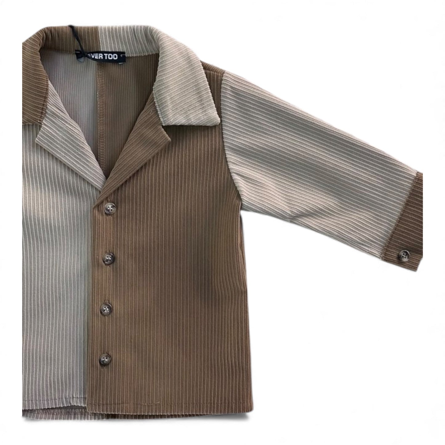 NEVER TOO - Camicia velluto