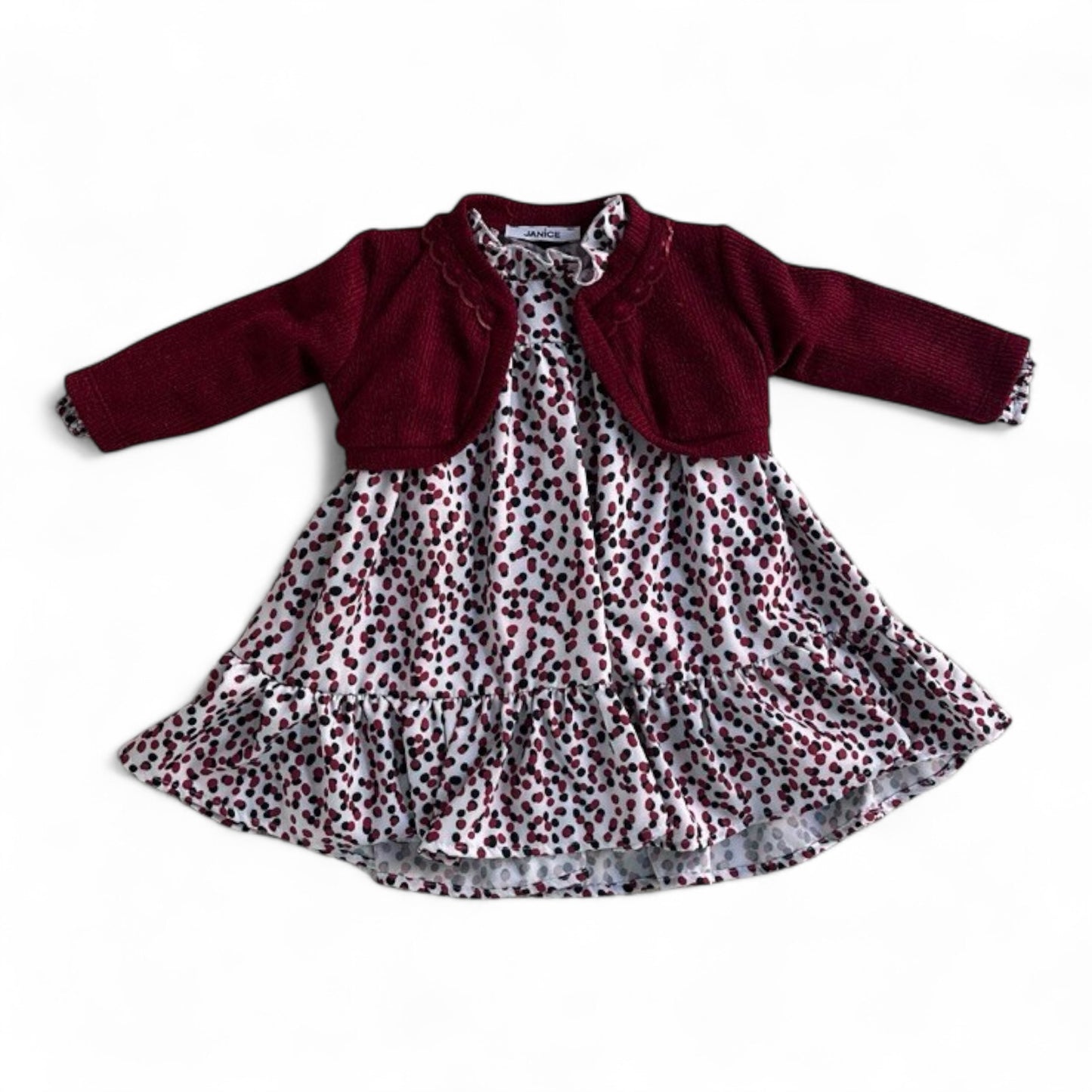 JANICE - Vestito con coprispalle