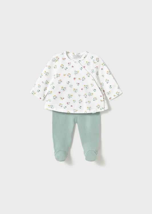 mayoral - Tutina 2 pezzi fiori