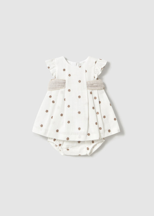 mayoral - Vestito mistolino a pois